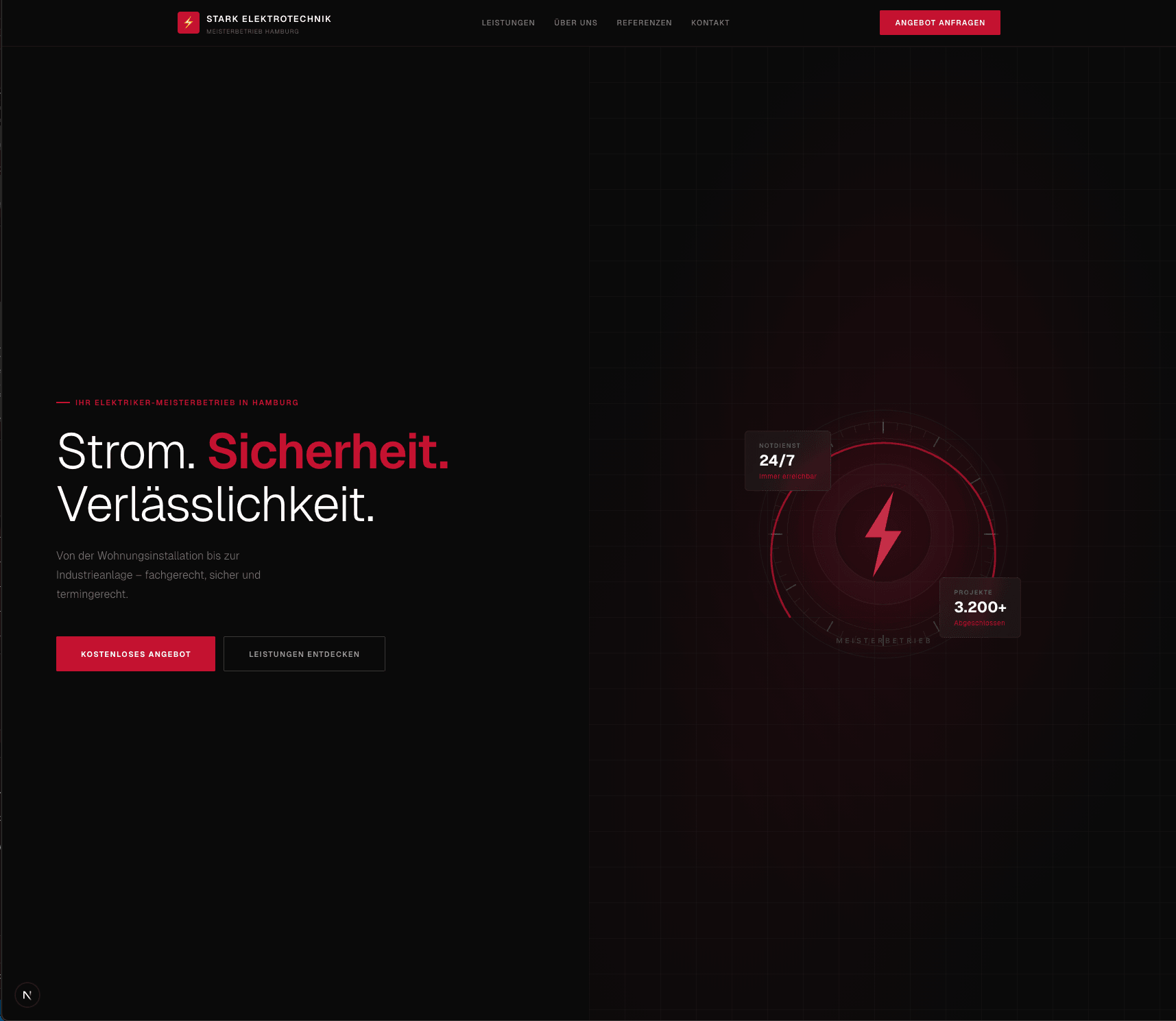 Hero – Einstieg & Call-to-Action