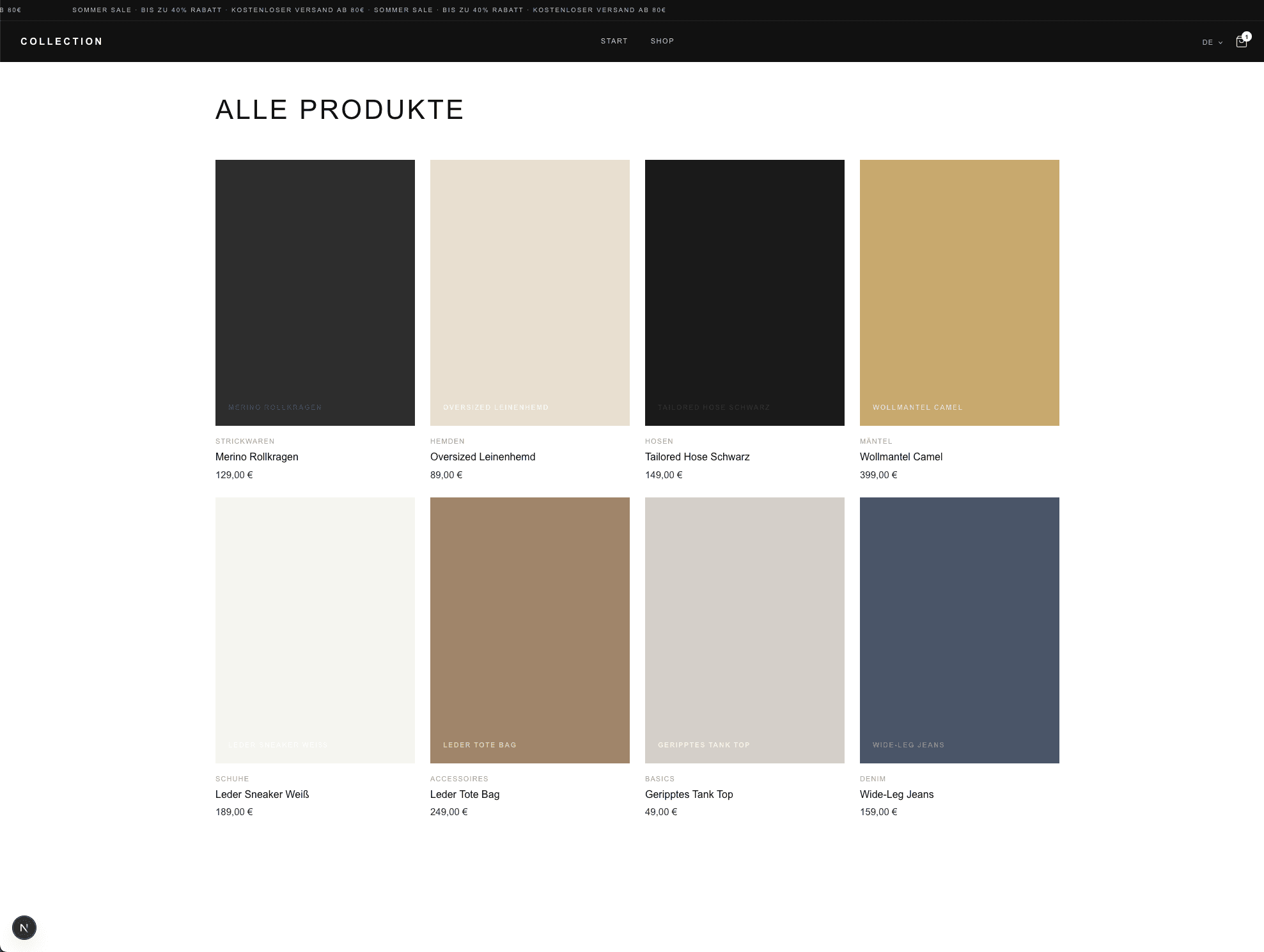 Alle Produkte