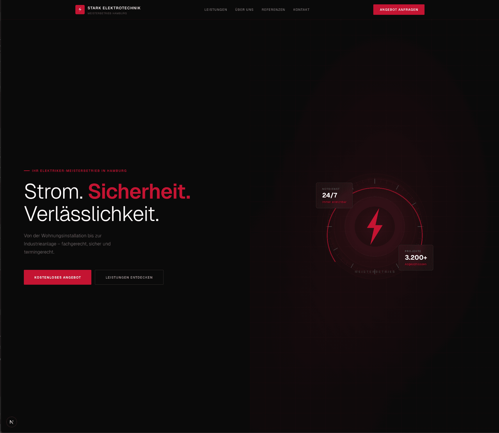 Hero – Einstieg & Call-to-Action